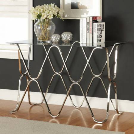 VADOR SOFA TABLE Beveled Glass